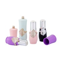 B01 Wholesale Custom Logo Luxury Empty Clear Pp Cosmetic Lipgloss Tube Packaging With Cap