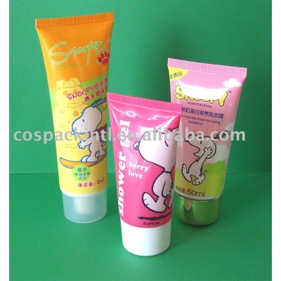 Snoopy Cosmetic Tubes for Shower Gel