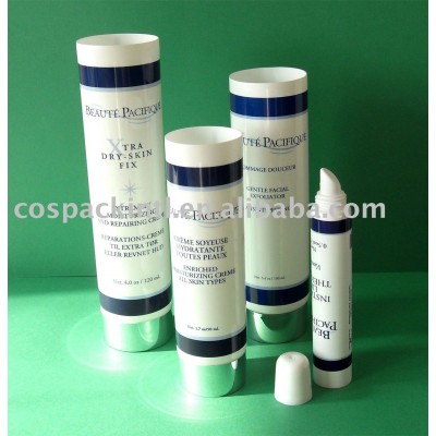 Unsealed Tail End Plastic Cosmetic Soft Tube