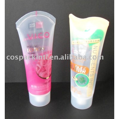 Special Tail End PE Cosmetic Tube Packing for Shower Gel